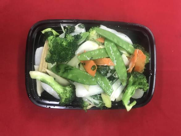 50- Stir fried mixed vegetable  炒什菜